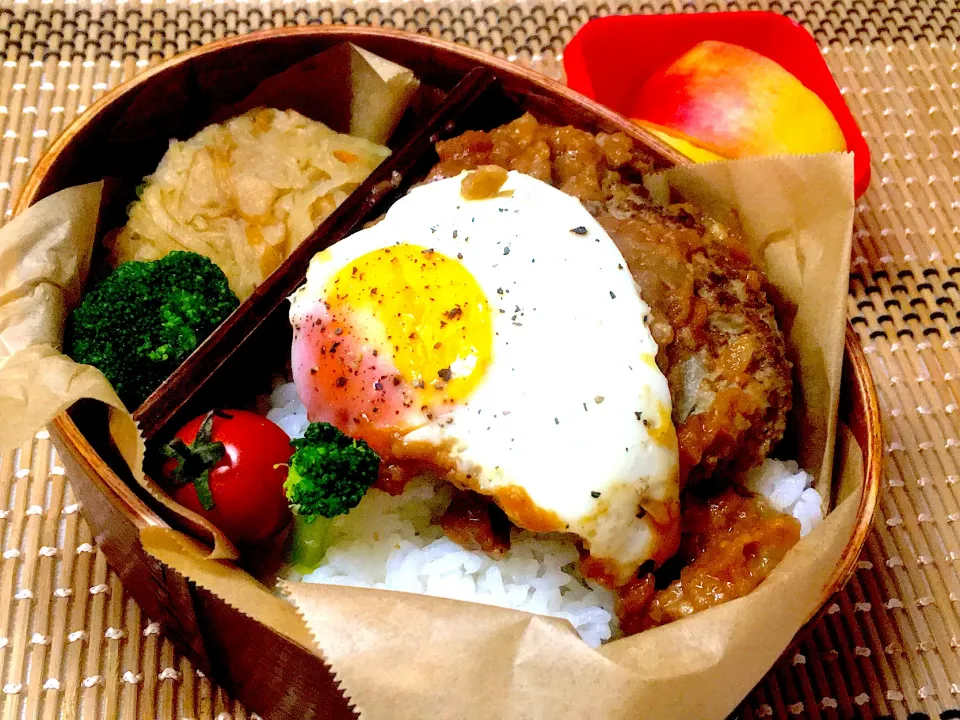 高校生男子のわっぱ弁当|もりや❤ゆりさん