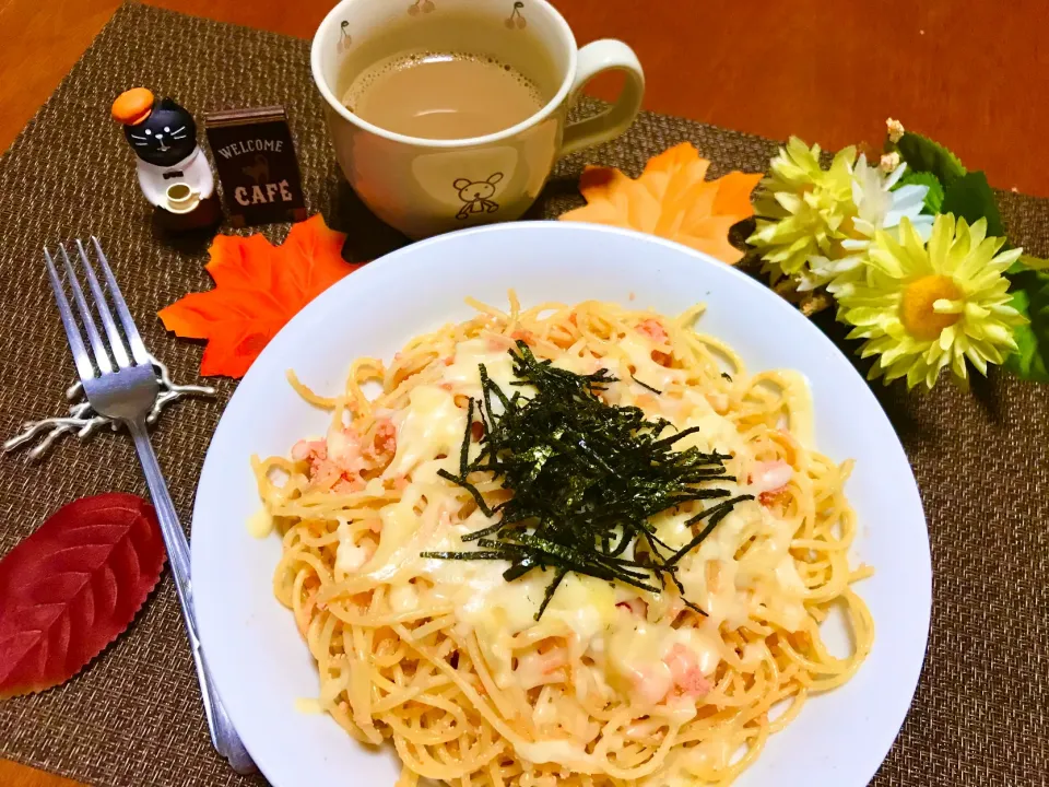 辛子明太子パスタ🍝|バシュランさん