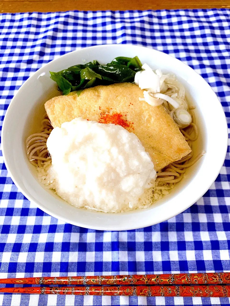 きつねとろろ蕎麦🍴でランチ♡|❁︎na--na❁︎Nさん