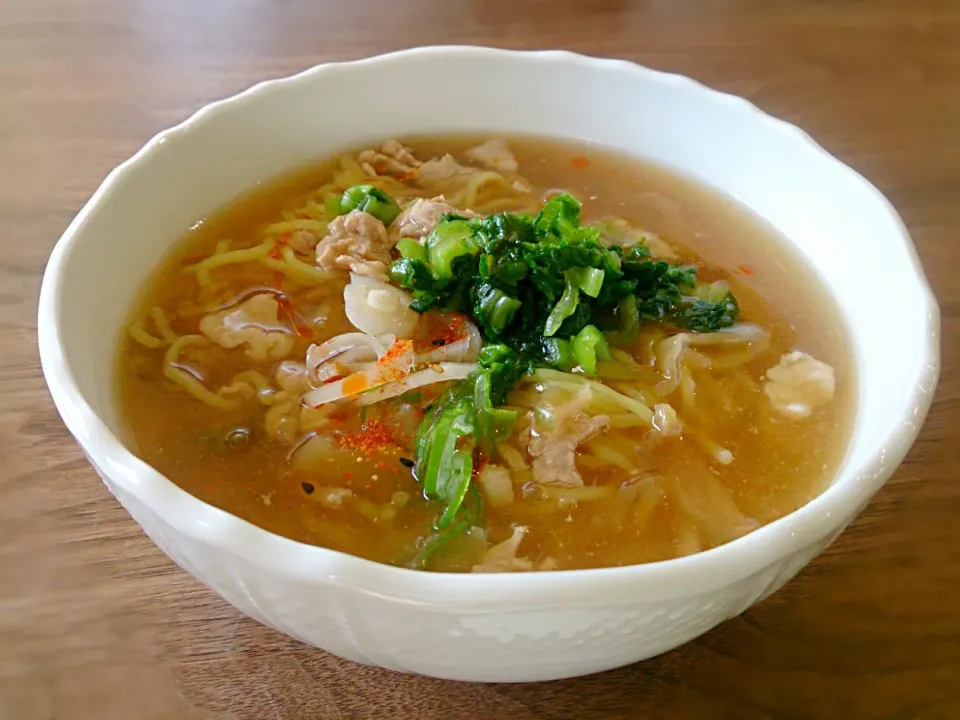 展勝地ラーメン 出来ました|古尾谷りかこさん