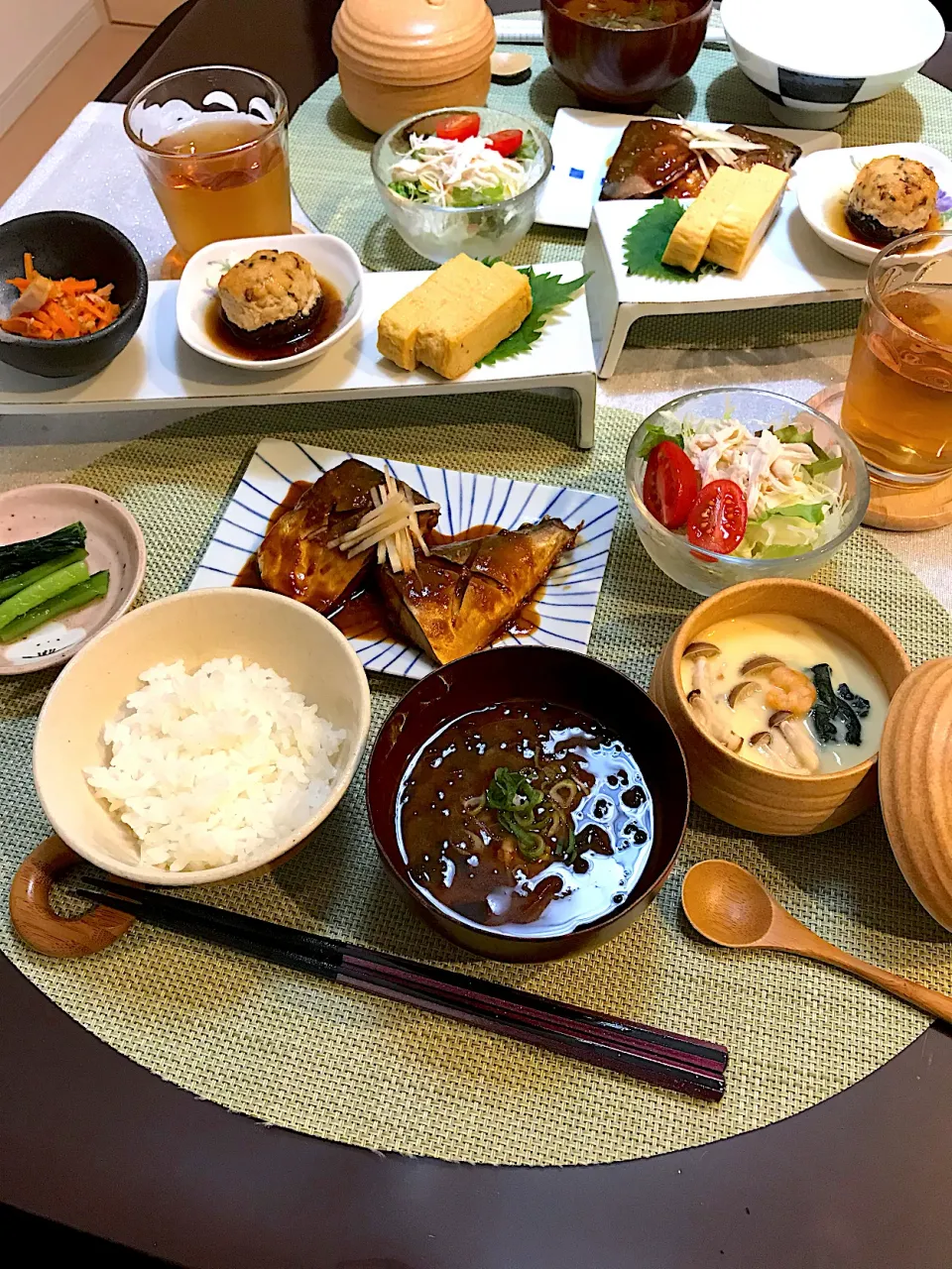 サバの味噌煮定食|お豆さん