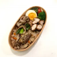 Snapdishの料理写真:わっぱ弁当☆|maloさん