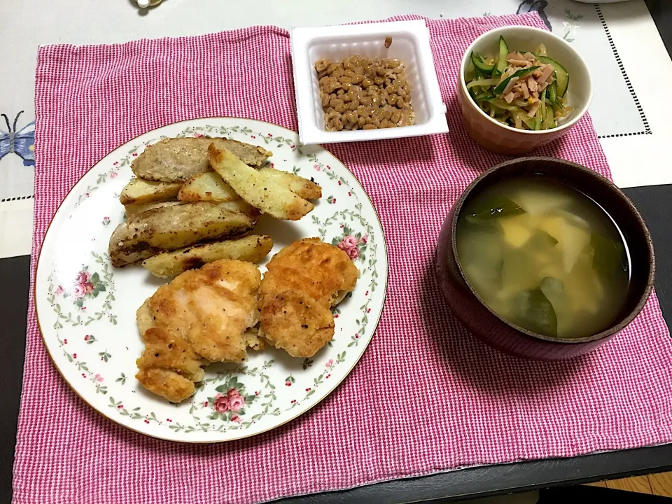 フライドチキンのご飯|みよさん