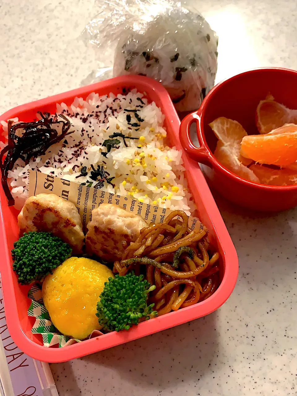 Snapdishの料理写真:女子高生のお弁当|料理嫌いなおかあさんさん