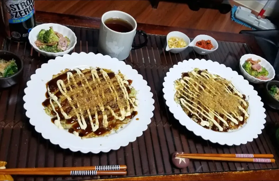 奥様料理で、キャベツのお好み焼き風(〃´o｀)=3|dai.noriさん