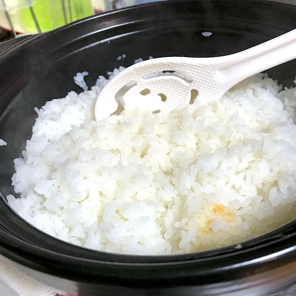 Snapdishの料理写真:土鍋ご飯(๑ ́ᄇ`๑)❤|さくらさん