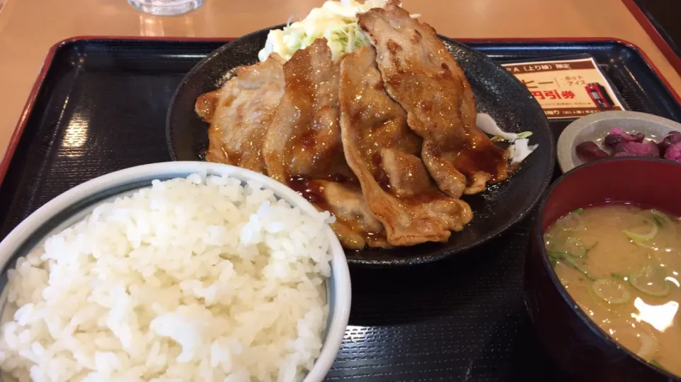 しょうが焼き定食^_^|tubakiさん