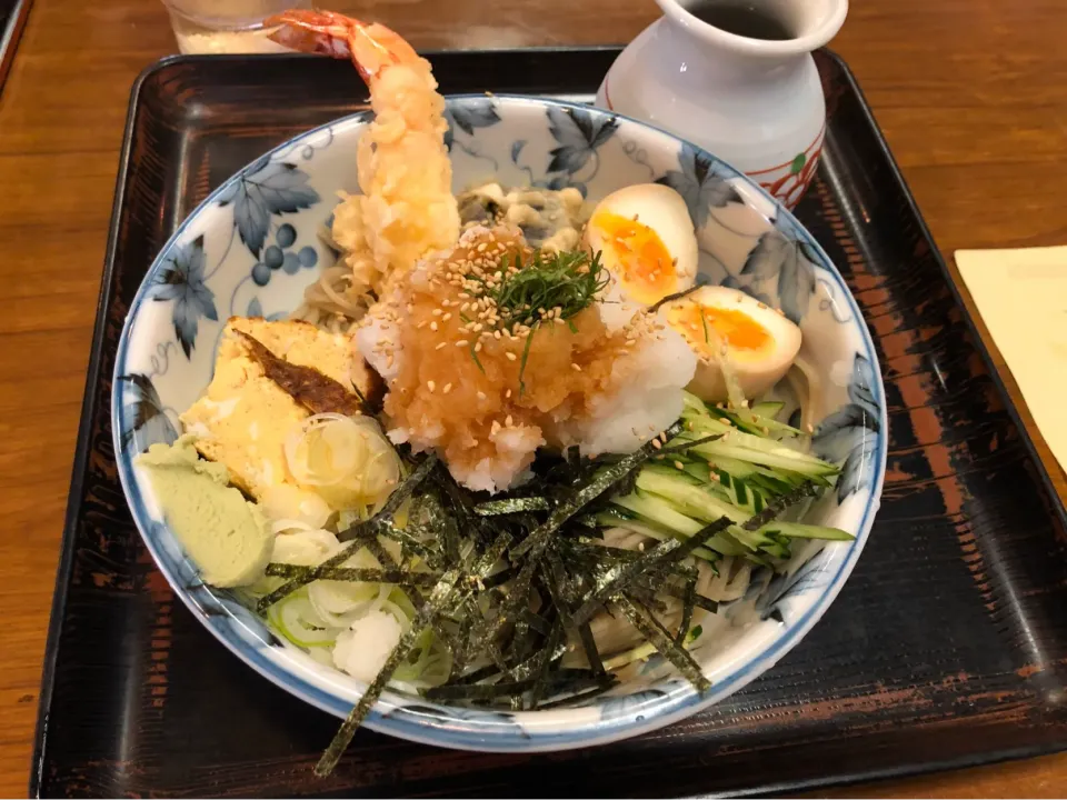 Snapdishの料理写真:海老天蕎麦🍤|ひかる♂さん