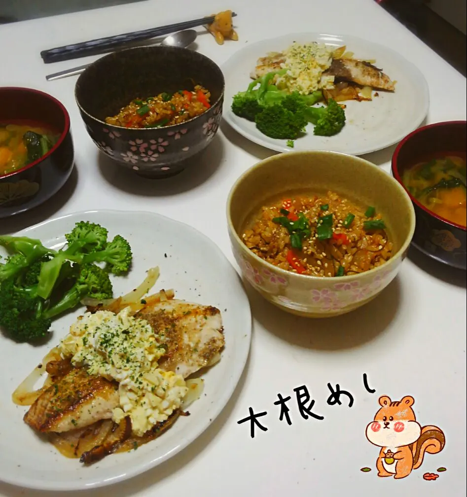 Snapdishの料理写真:chiaraさんの素朴な大根飯♪|みったんさん