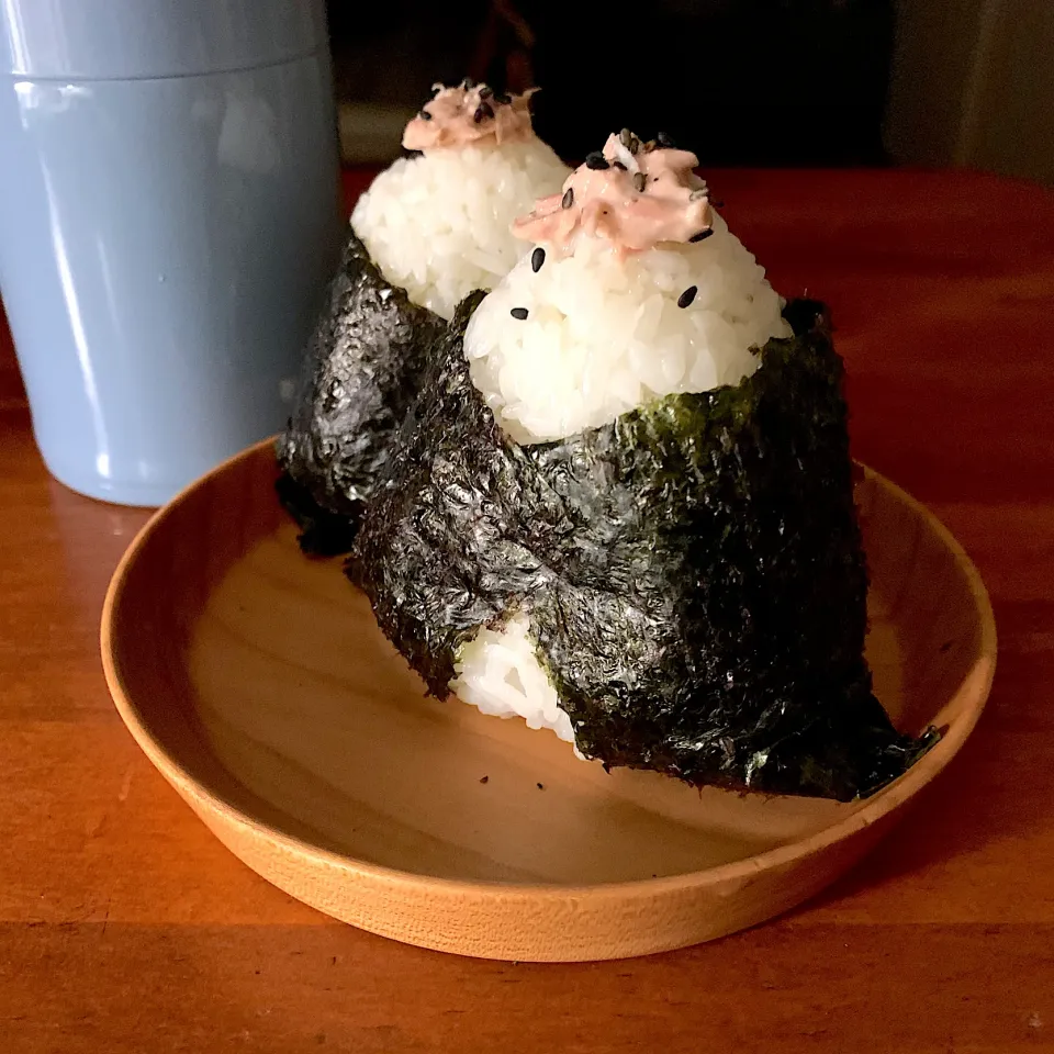 今日の朝ごはん🍙|てんさん