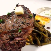 Herb Crusted Ribeye Au Gratin|Hector Parraさん