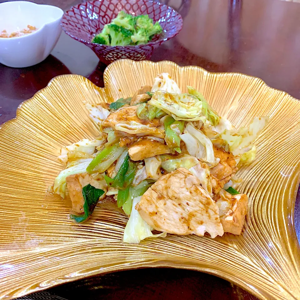 20191108晩ご飯のメインは鶏肉炒め|Seikoさん