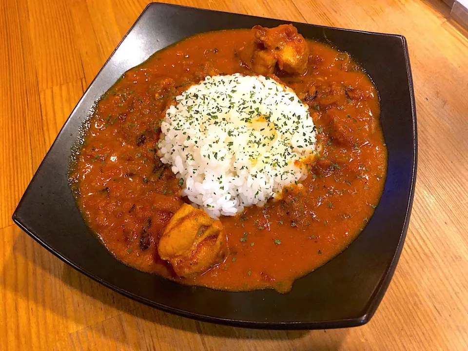 トマトチキンカレー🍅|なるみ店長さん