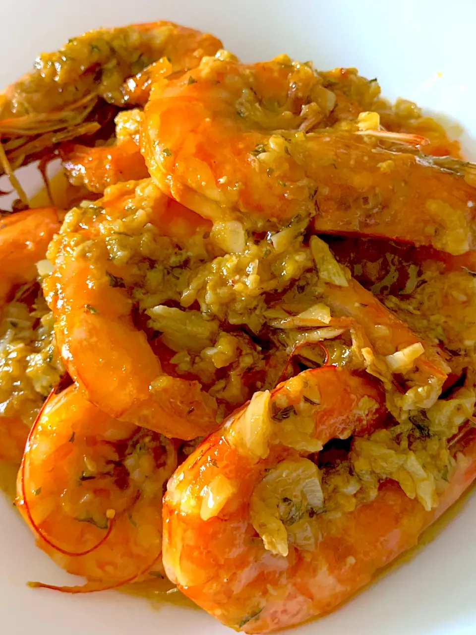 Butter garlic prawns|Kutingさん