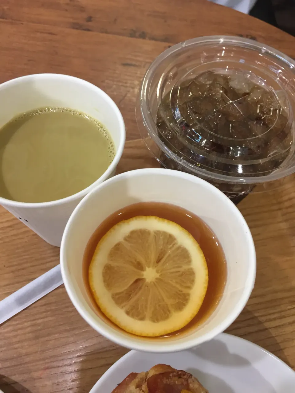 Snapdishの料理写真:和紅茶レモンティー、ほうじ茶ミルク、コーラ@カフェ ブリッコ|Kazuya Miyukiさん