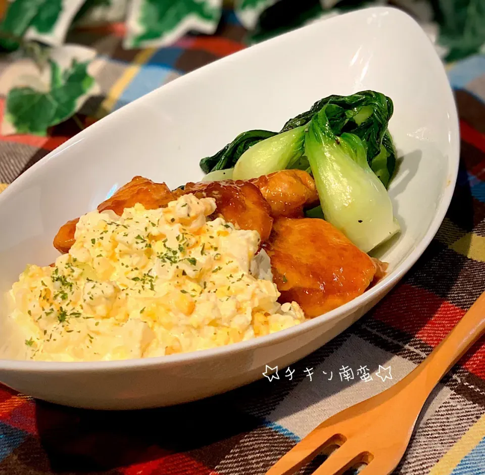 リピリピ♪あゆ♡の料理 時短☆揚げないチキン南蛮♪|あゆさん