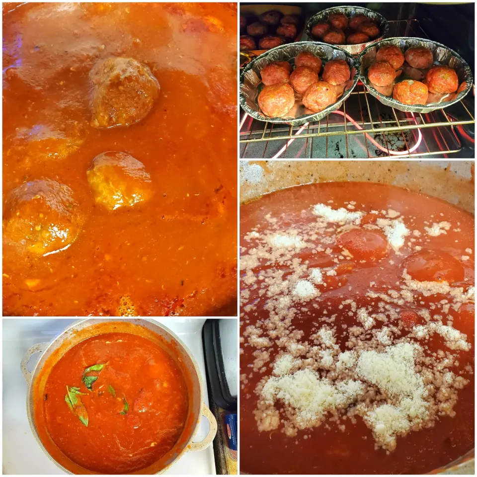 Homemade Mariana Sauce With Meatballs
slow simmering for and 1hour👍🇵🇷🇵🇷|Frank Ortizさん