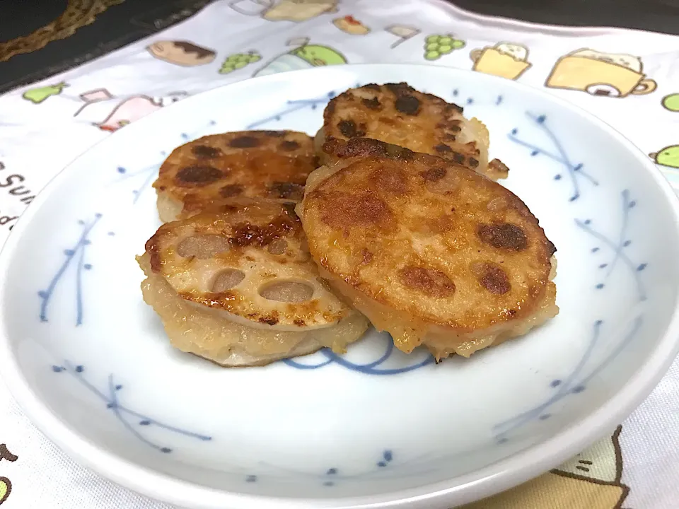 えいぽんの料理 れんこん餅❤️味噌風味🧡|えいぽんさん