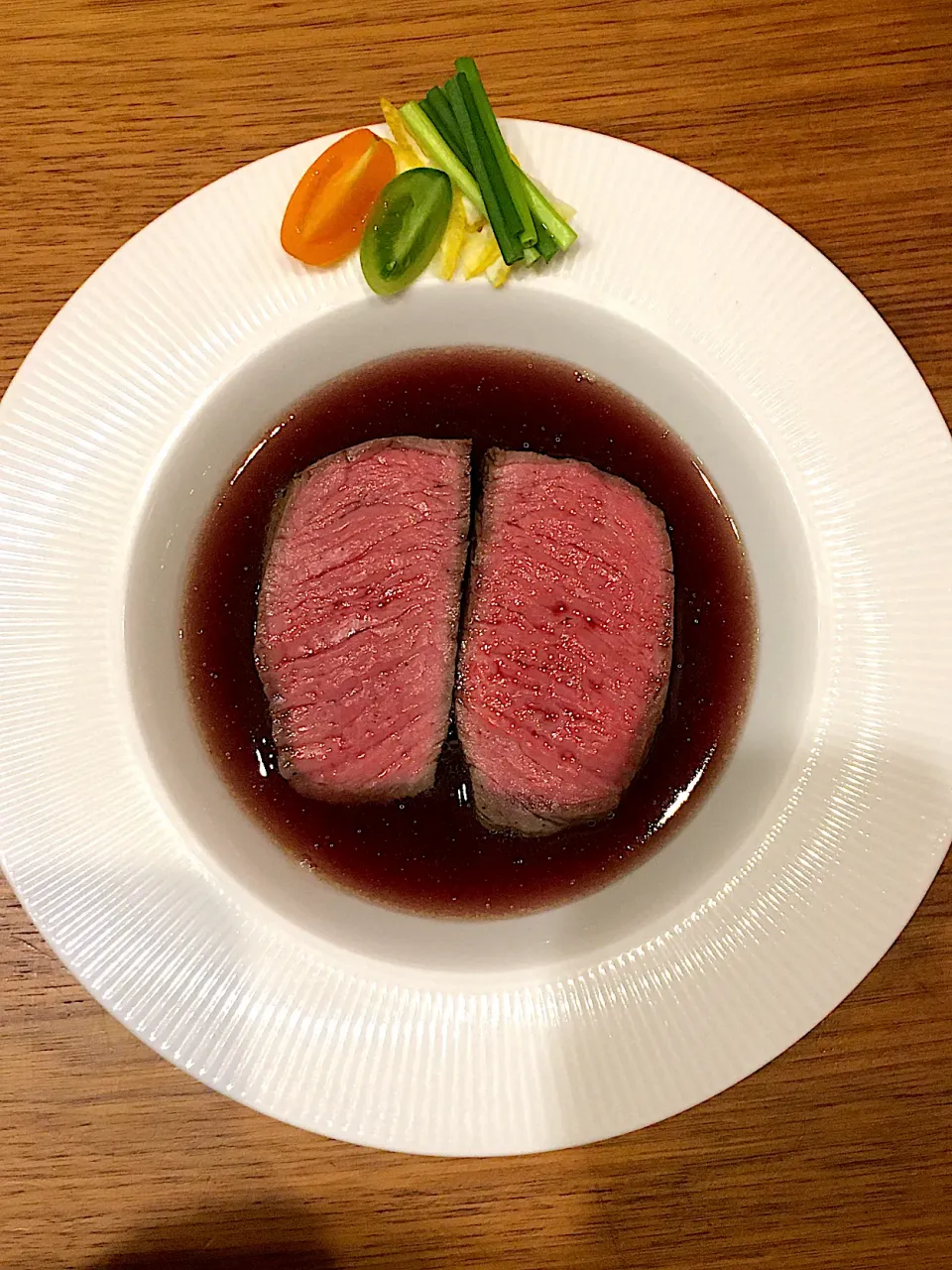 鹿肉のロティじゃなく牛肉のロティ|くろあおさん