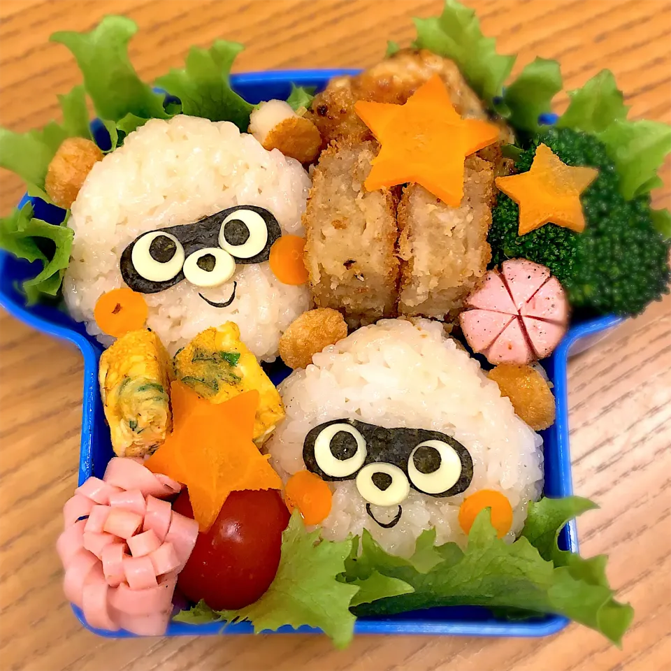 幼稚園のお弁当🍙たぬき|wasabiさん