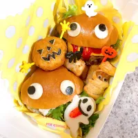 Snapdishの料理写真:ハロウィン弁当🎃|あみさん