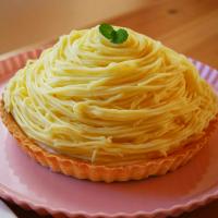 🍠サツマイモのモンブランタルト🍠