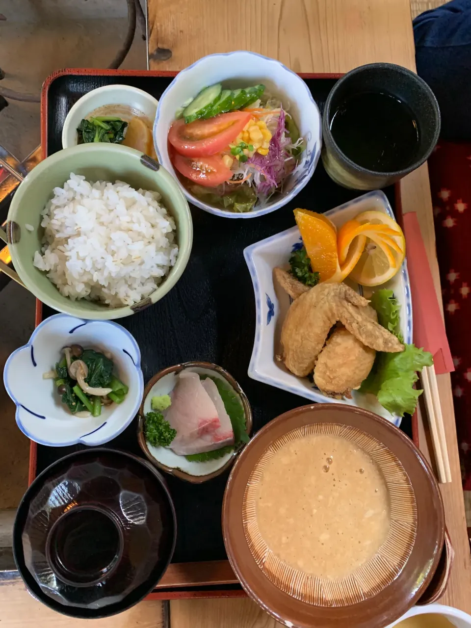 Snapdishの料理写真:麦とろご飯定食|gakuさん