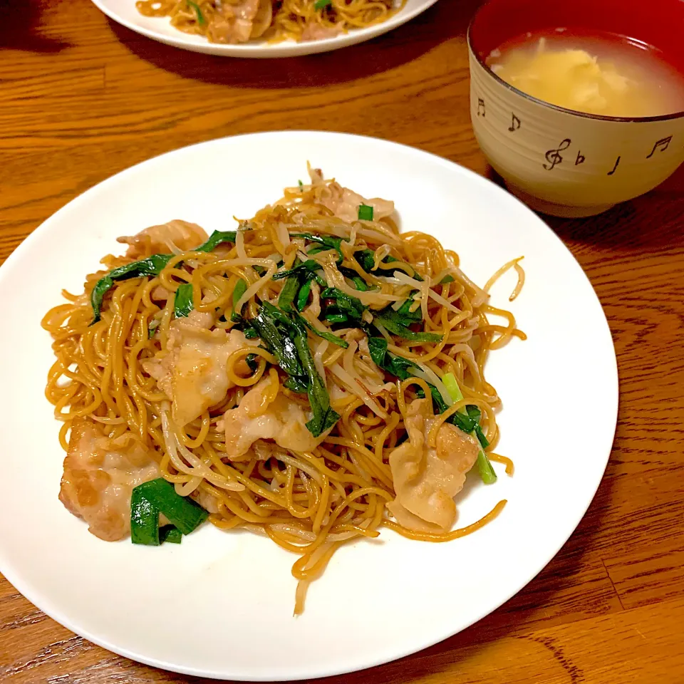 中華風焼きそば・中華風スープ|sayaさん