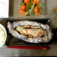 鮭のホイル焼き