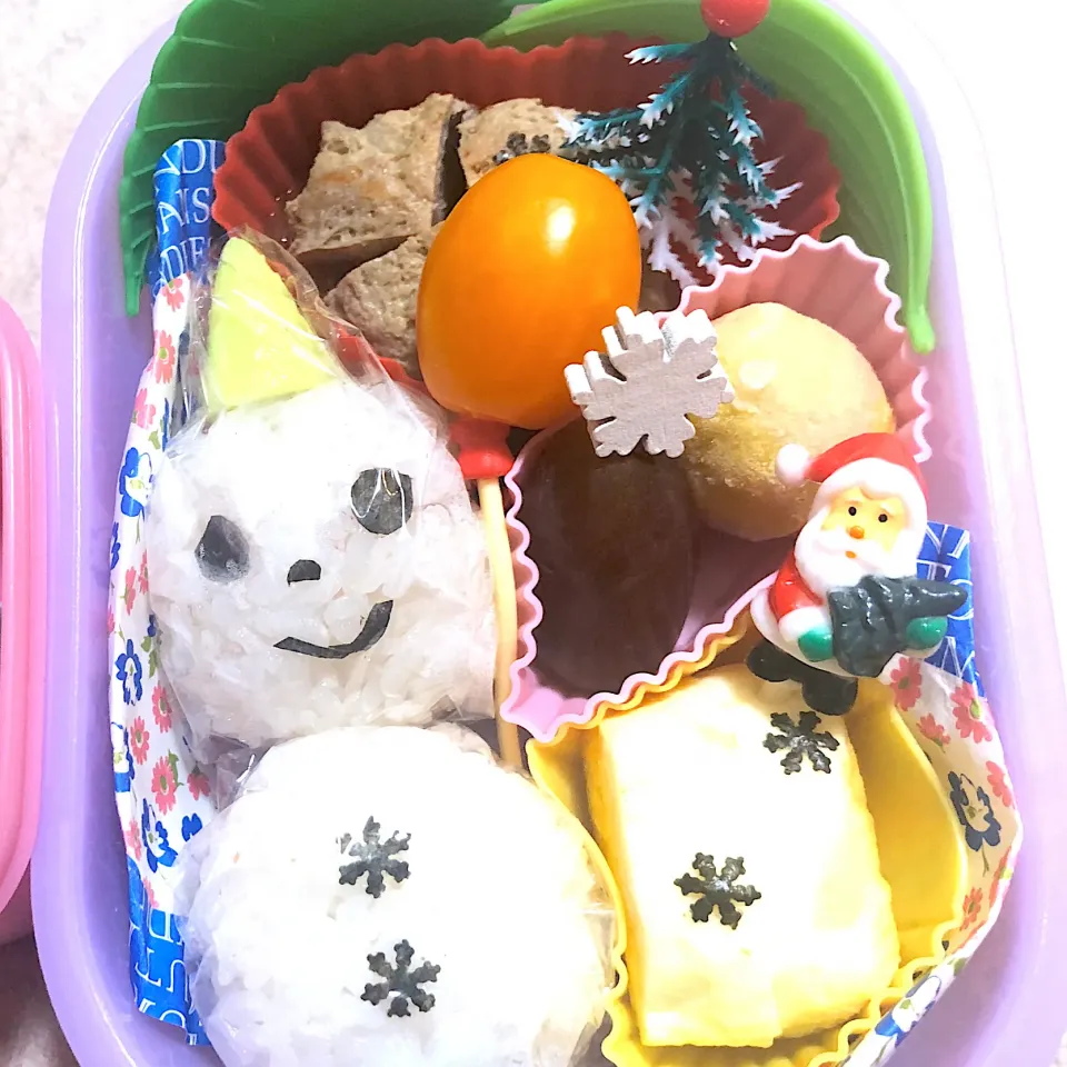 雪だるま弁当|Ikuさん