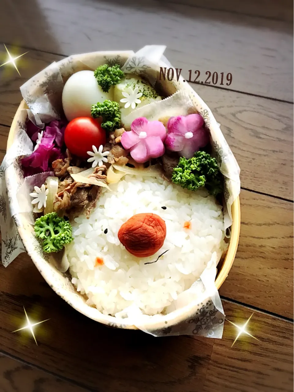 牛すき煮 and おにぎり弁当|_emi_48.0517さん