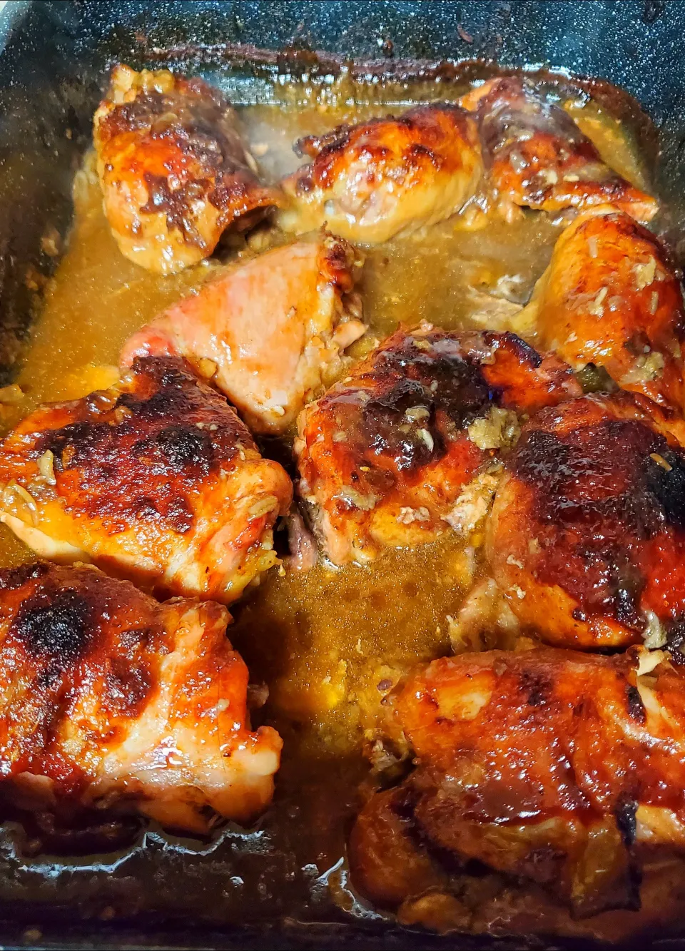 Baked Chicken in Garlic and Onion BBQ Sauce|Frank Ortizさん