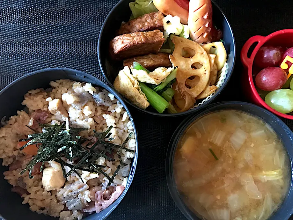 11/12 炊き込みご飯お弁当|侑子さん