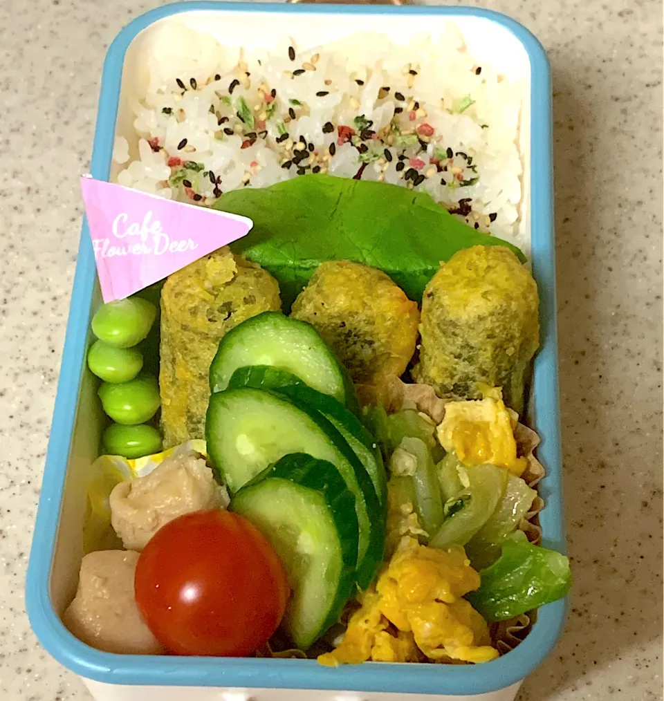 春雨の海苔巻天ぷら弁当|besさん