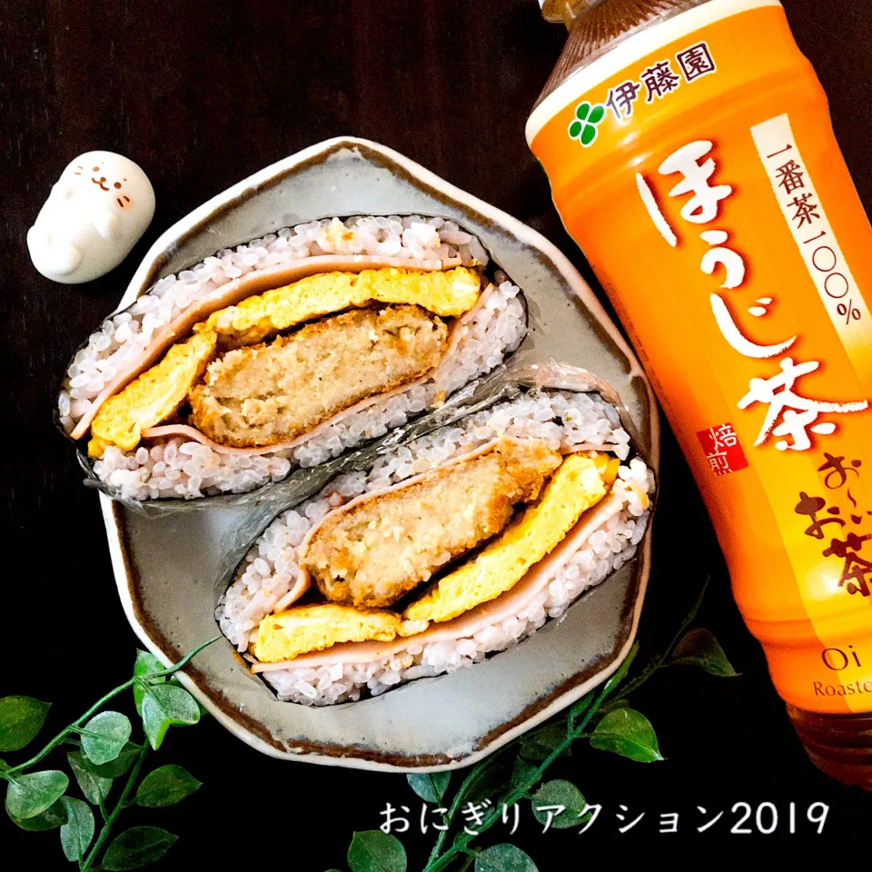 Snapdishの料理写真:おにぎらずは、おにぎり？😆|hari-co ＊ はりこさん