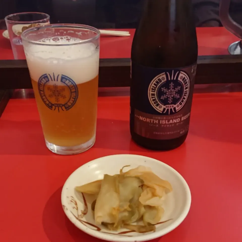 かどや食堂本店の「ノースアイランドビール」|山本(kiyo)さん