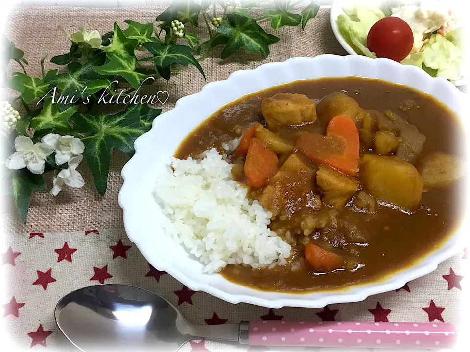 チキンカレー😋🍛|あみさん