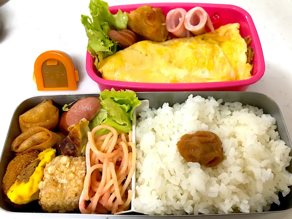 #旦那様高2娘のお弁当|やすあけさん