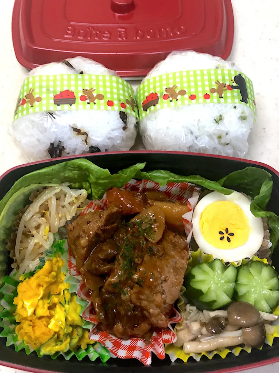 煮込みハンバーグ弁当|teteさん