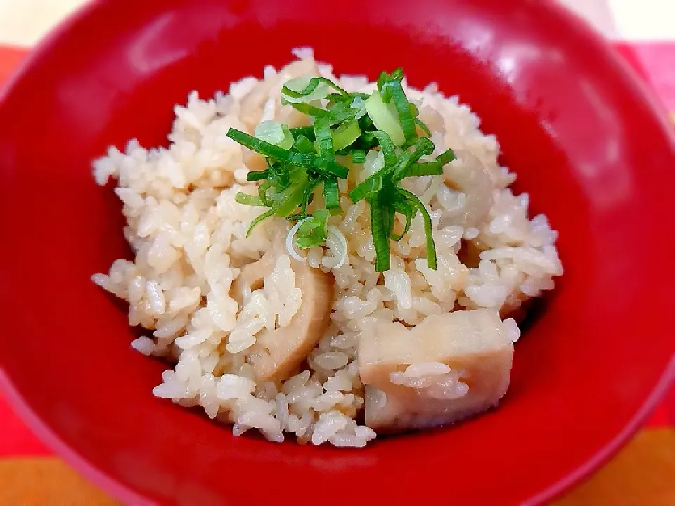 揚げれんこんの炊き込みご飯|よっしー(=^ェ^=)さん