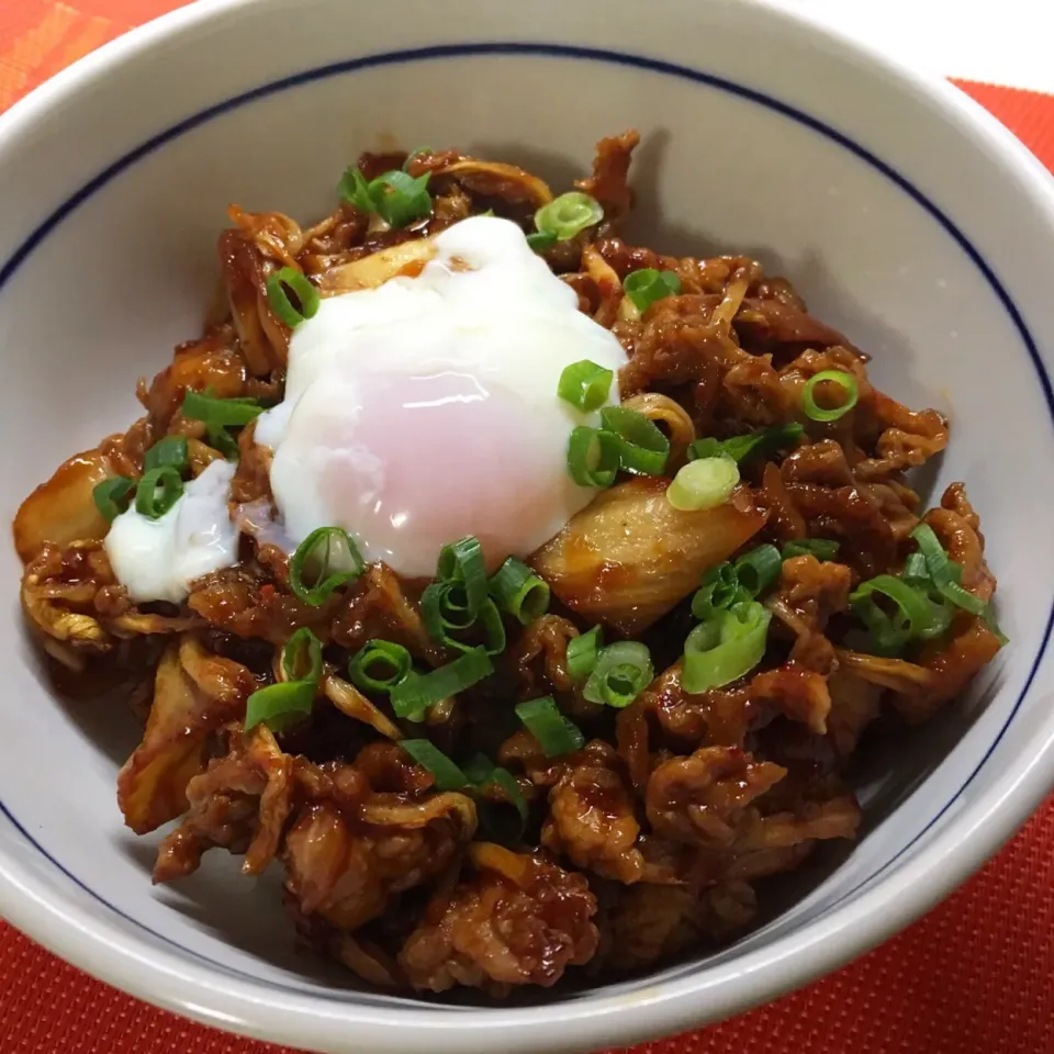 豚キムチ丼|佑妃さん