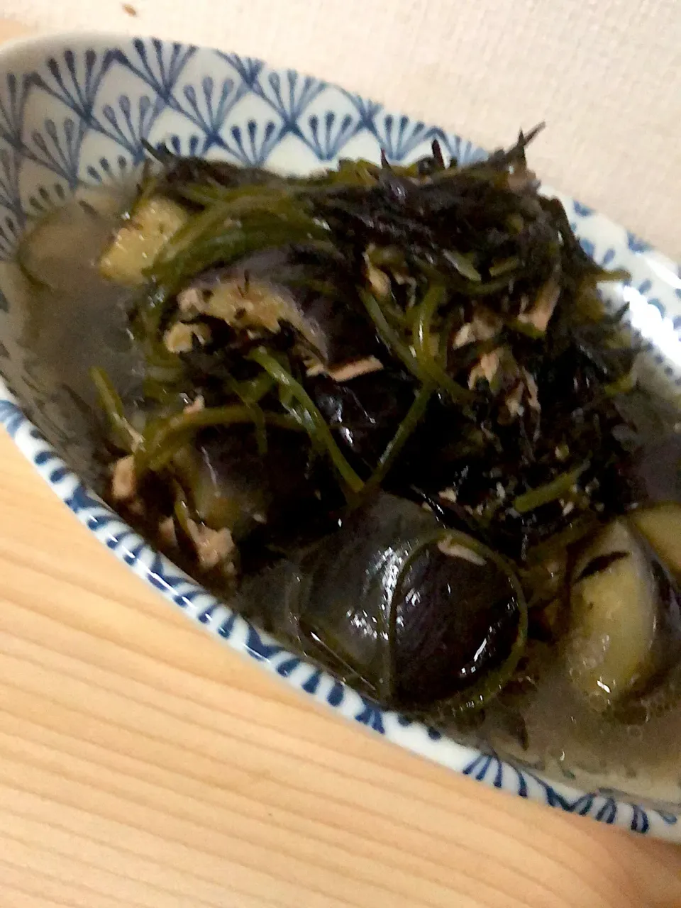 揚げナスひじき昆布のツナ缶煮|Nakaba Kobayashiさん