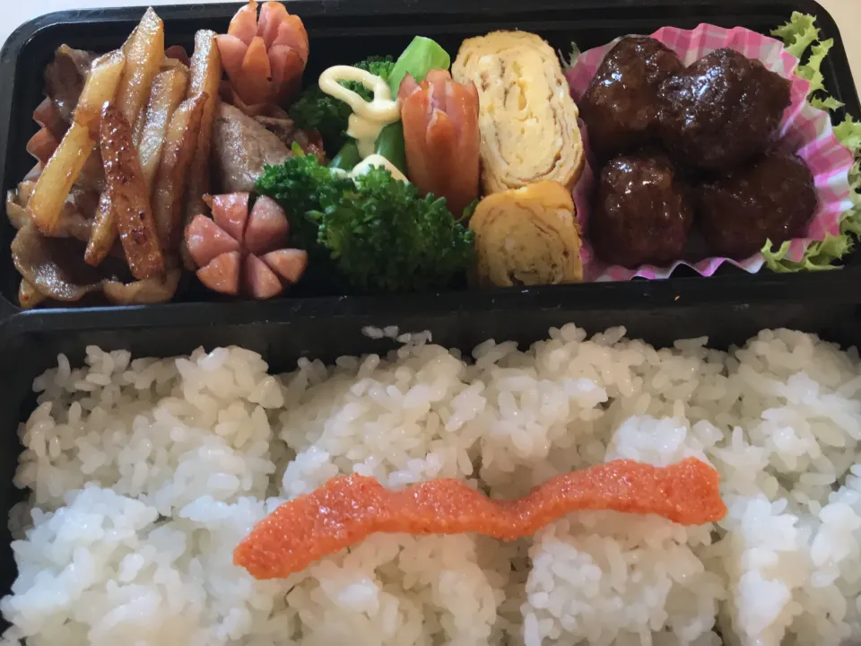 2019.11.13 中学男子のお弁当🍱|かおたまさん