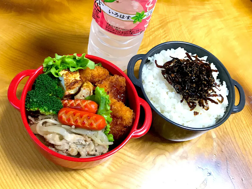 Snapdishの料理写真:高校生男子今日のお弁当2019/11/14|mi♪さん