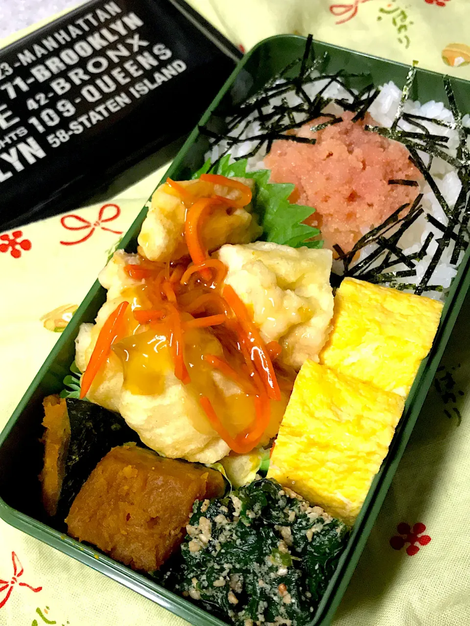 ささみの天ぷら甘酢あんかけ弁当|りかさん