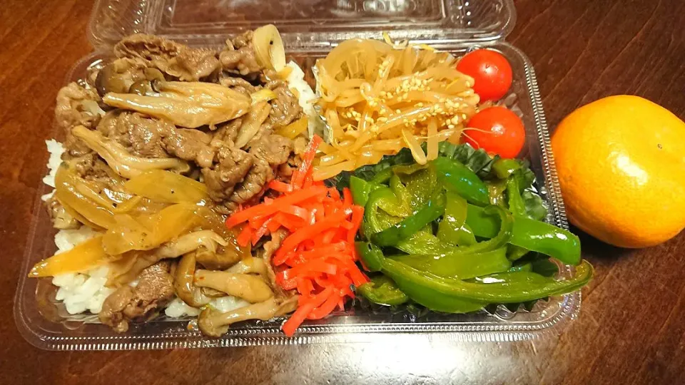 牛丼弁当|りょーさん