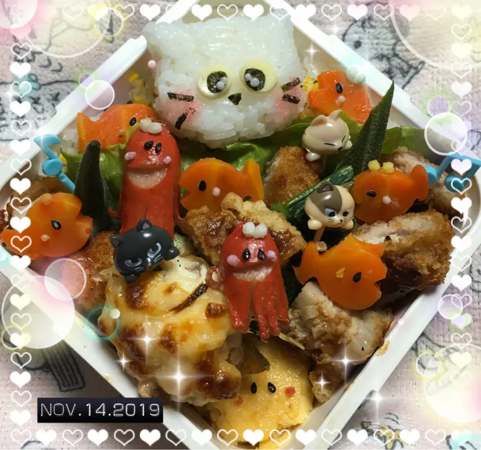 Snapdishの料理写真:高校生弁当|うさぴょんさん