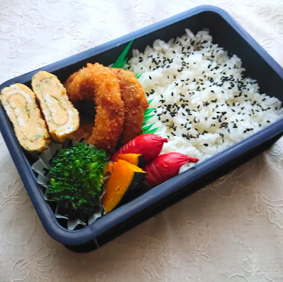 Snapdishの料理写真:中１男子弁当|まいまいさん