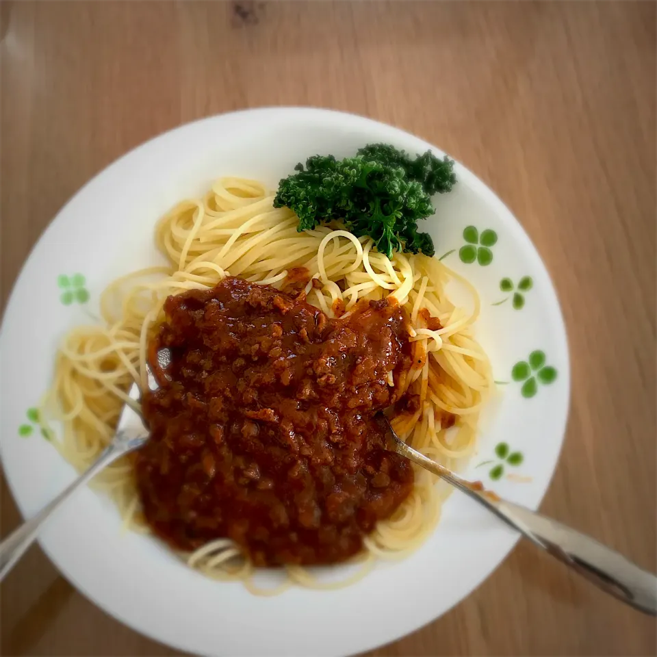 大豆のお肉の蒟蒻入り麺パスタ|みゆきさん