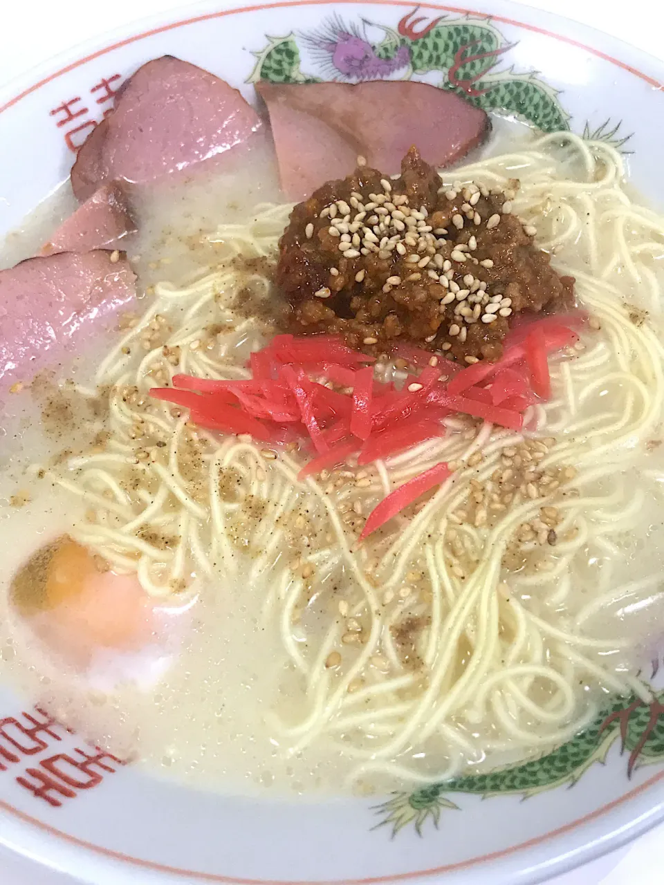 Snapdishの料理写真:明星チャルメラバリカタ麺♫wwwww|Yoshihiro Andoさん